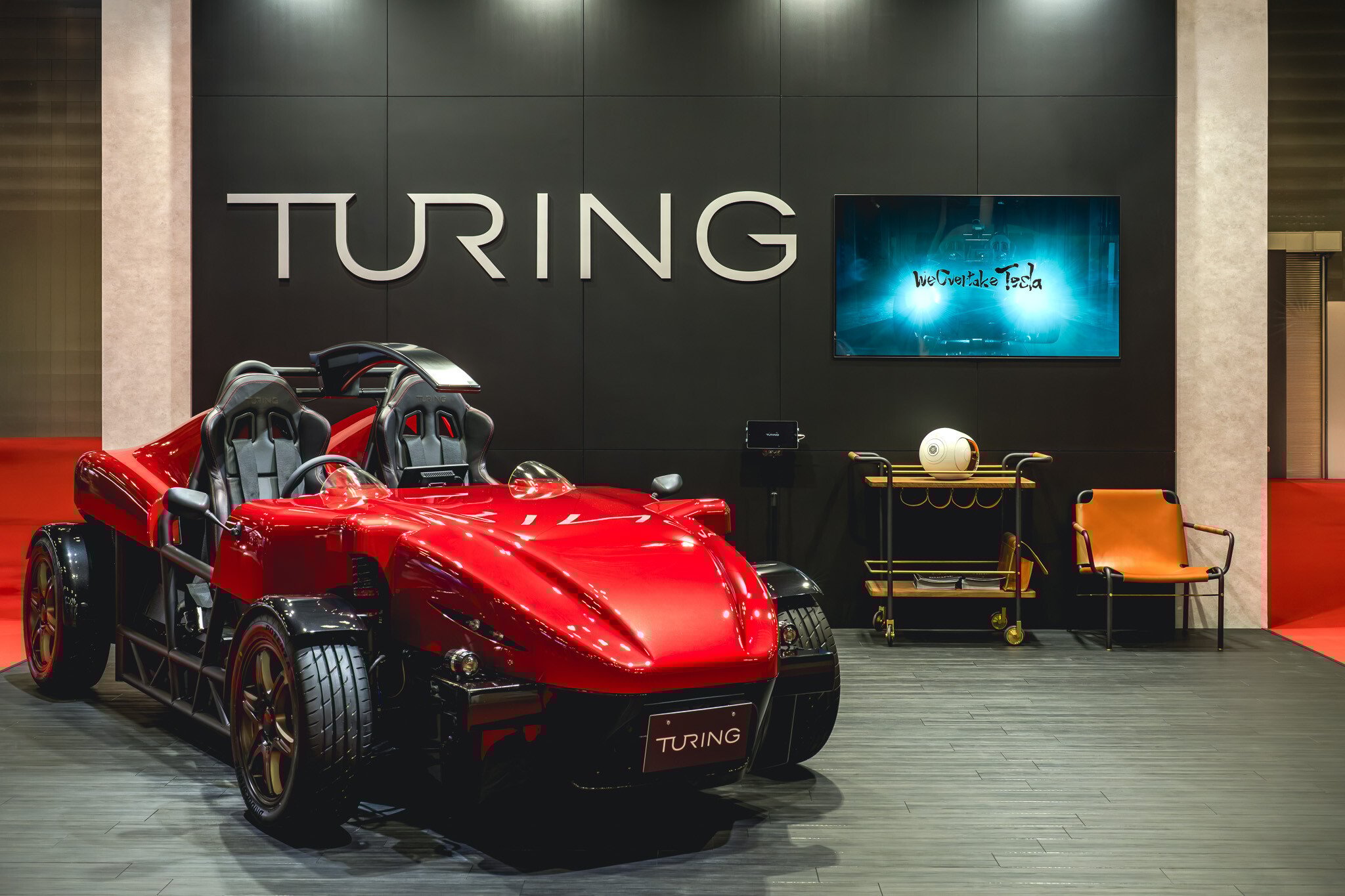 自動運転EV開発 Turing社のトータルデザインを実施＠JAPAN MOBILITY